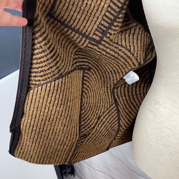 NWT STIZZOLI Italian Wool Blend Zip Front Jacket M - Picture 8 of 12